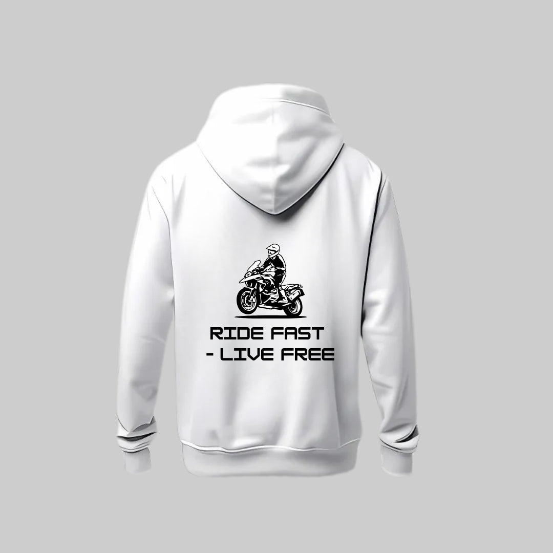 Ride fast - Live Free Hoodie