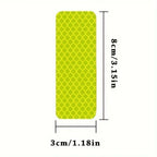 10pcs Motorcycle Car Bumper Reflective Safety Strip Stickers