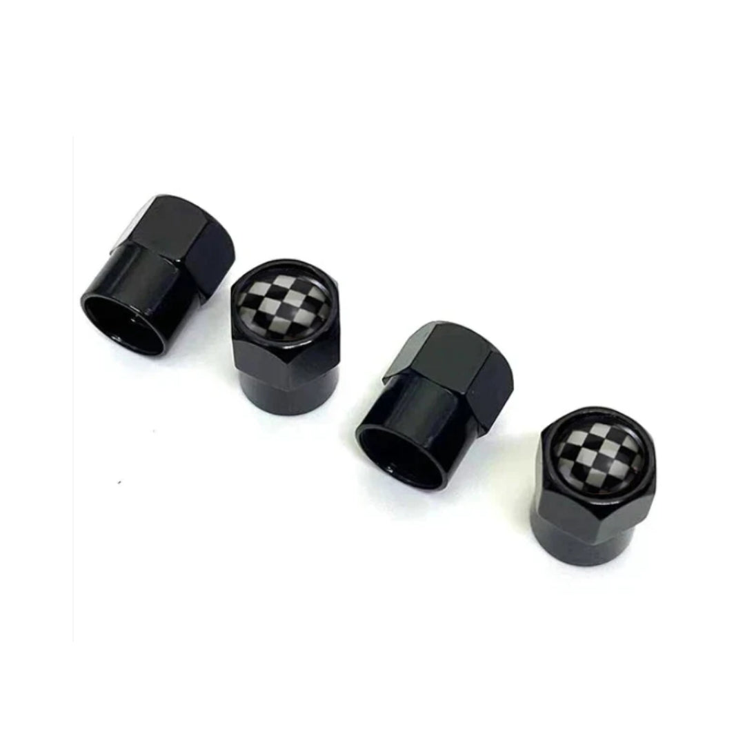 4PCS - FLAG Motorcycle Valve Caps - MIX