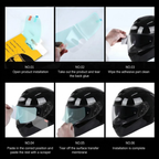 BikerForge™ Anti-Fog & Rainproof Film