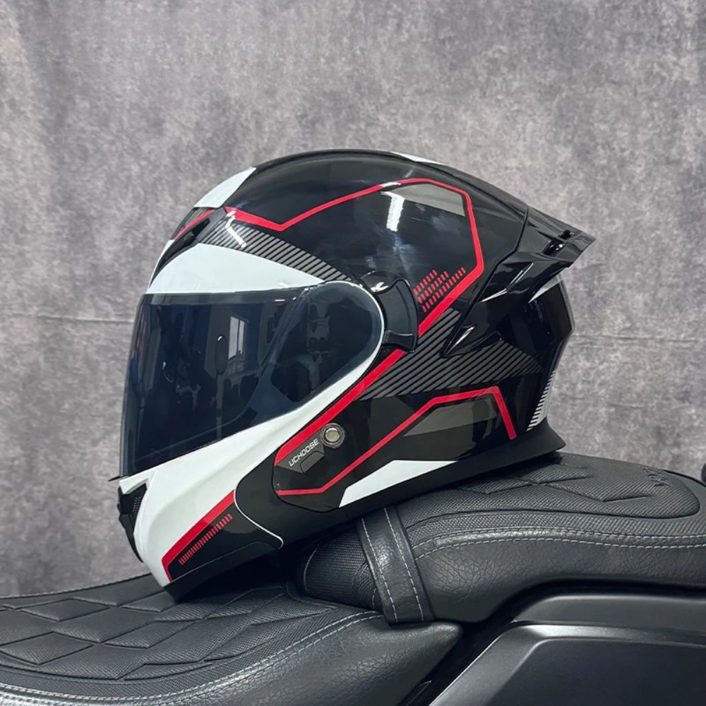 DOT Certified Modular Flip-Up Full Face Motorcycle Helmet