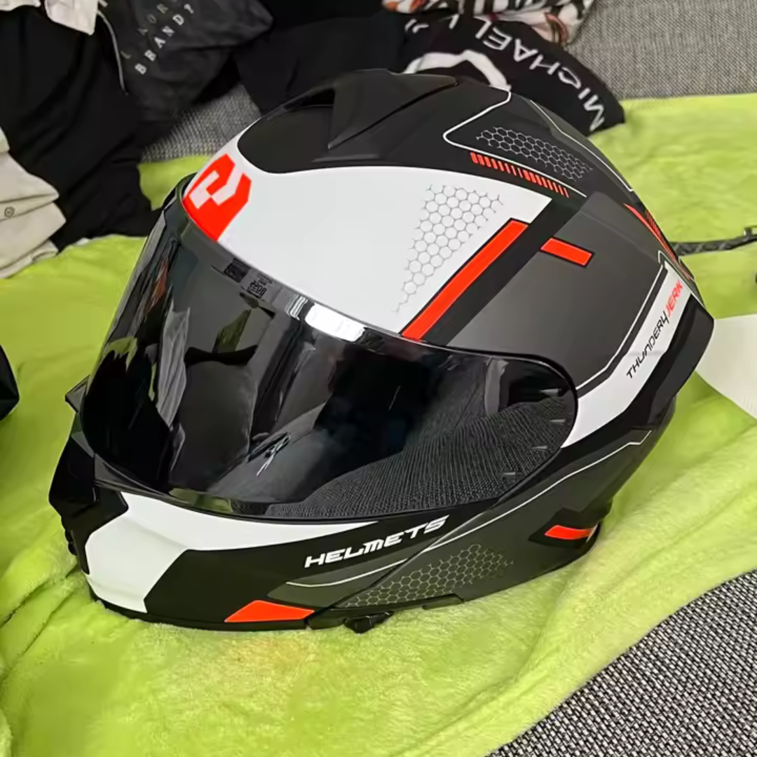 Monster Fang Motorbike DOT Approved Full Face Helmets
