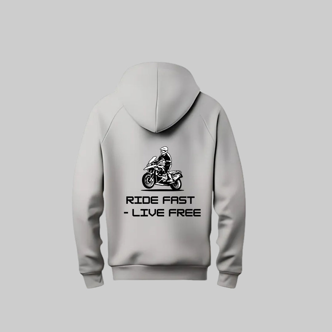 Ride fast - Live Free Hoodie