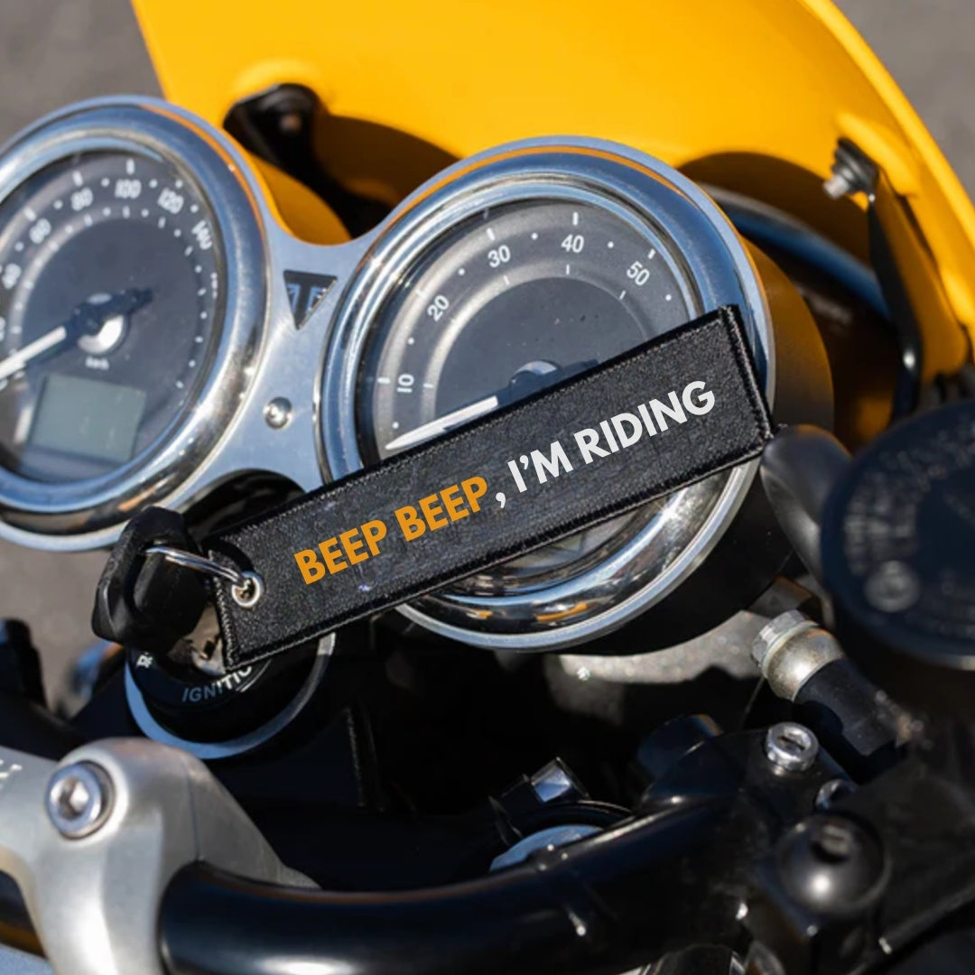 BEEP BEEP, I’M RIDING KEYCHAIN