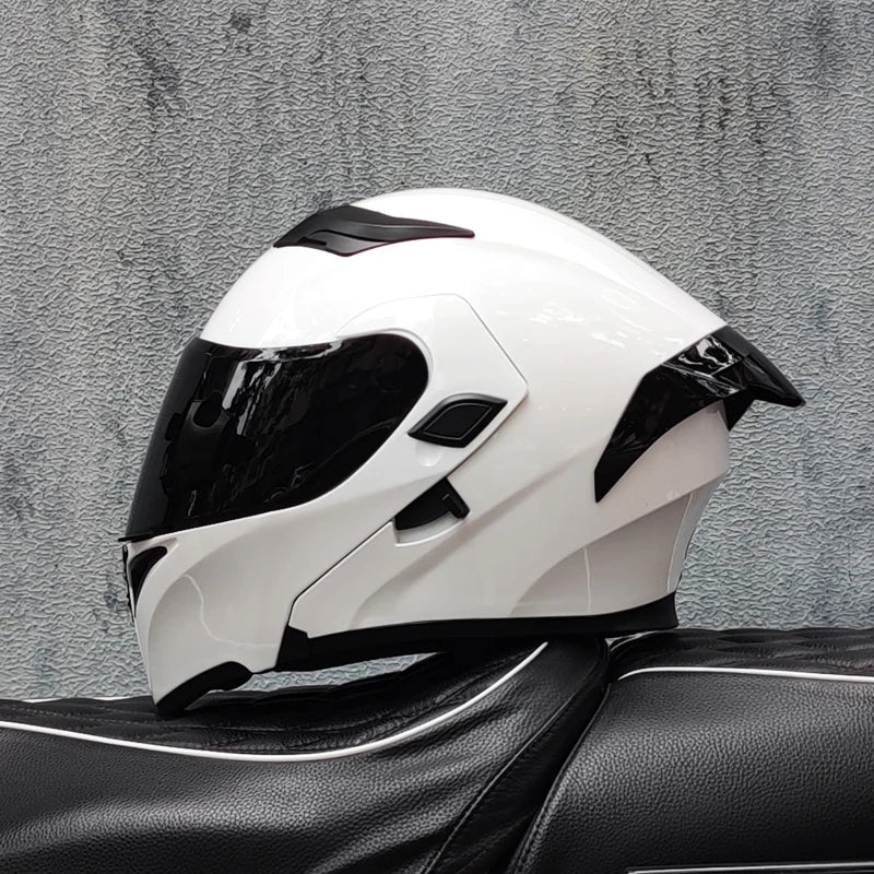 ORZ- Full Face Motorcycle Helmet Personalized Tail Wing