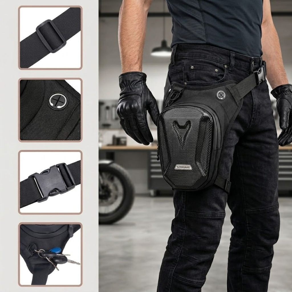 BikerForge™ Moto Leg Bag