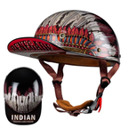 Retro 90s Half Helmet – Vintage Street Rider Style