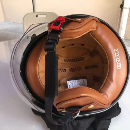 Retro Motorcycle Helmet