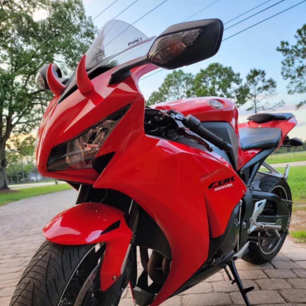 Devil Horns – Motorcycle Helmet Accessory
