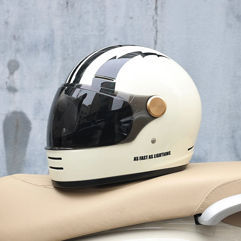 BF-905 Pro Motorcycle Helmet DOT Certification Retro Full Face