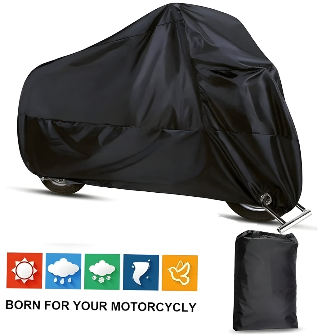 Motorcycle Cover Rain Protection and Sun Protection Built-in Anti-theft Buckle Dust Jacket