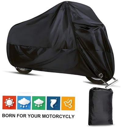 Motorcycle Cover Rain Protection and Sun Protection Built-in Anti-theft Buckle Dust Jacket