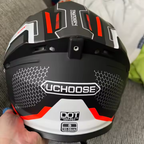 Monster Fang Motorbike DOT Approved Full Face Helmets