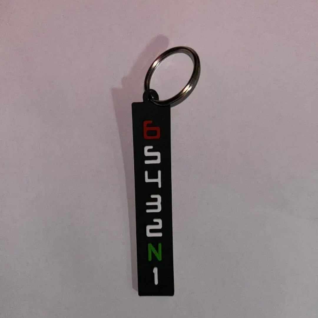 MOTO SHIFT GEAR KEYCHAIN