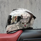 BF-TOP Motorcycle full Face Helmets Moto Racing