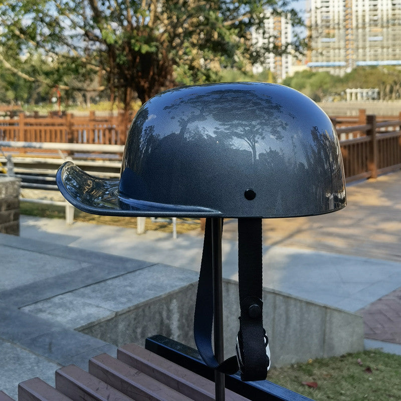 Retro 90s Half Helmet – Vintage Street Rider Style