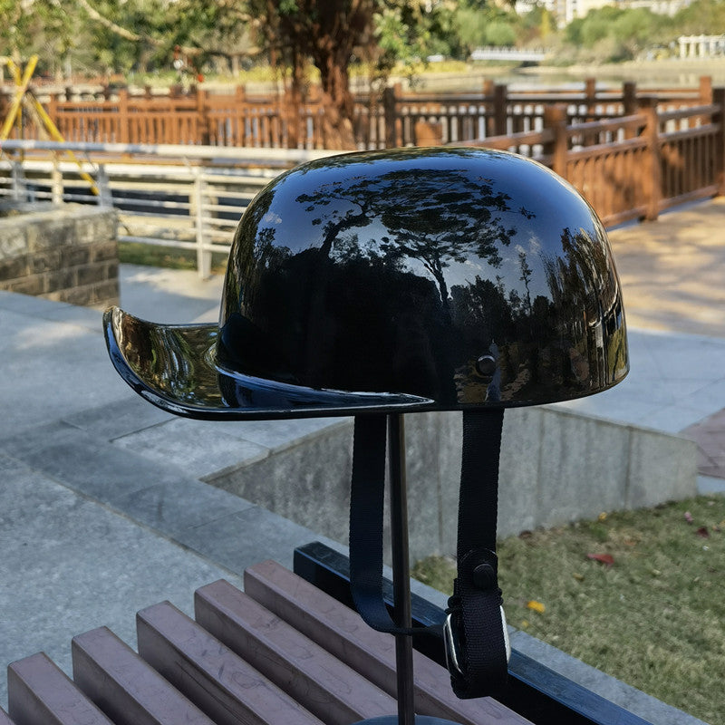 Retro 90s Half Helmet – Vintage Street Rider Style