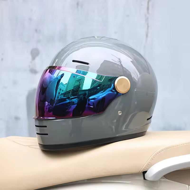 BF-905 Pro Motorcycle Helmet DOT Certification Retro Full Face