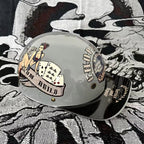 Retro 90s Half Helmet – Vintage Street Rider Style