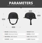 DOT Certification Half Helmet Retro Motorcycle