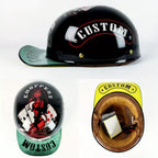 Retro 90s Half Helmet – Vintage Street Rider Style