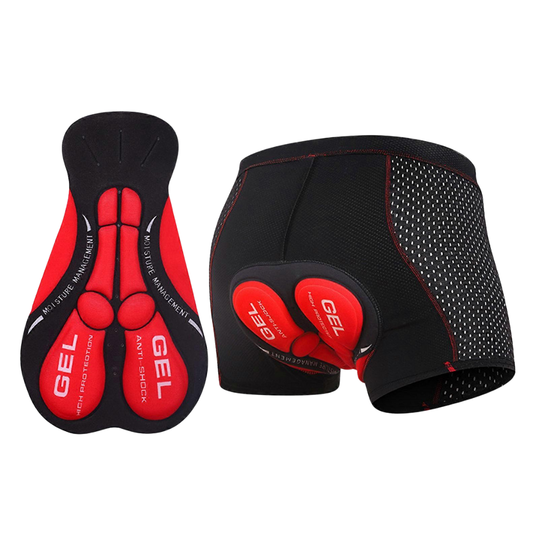 BikerForge™ Padded Shorts